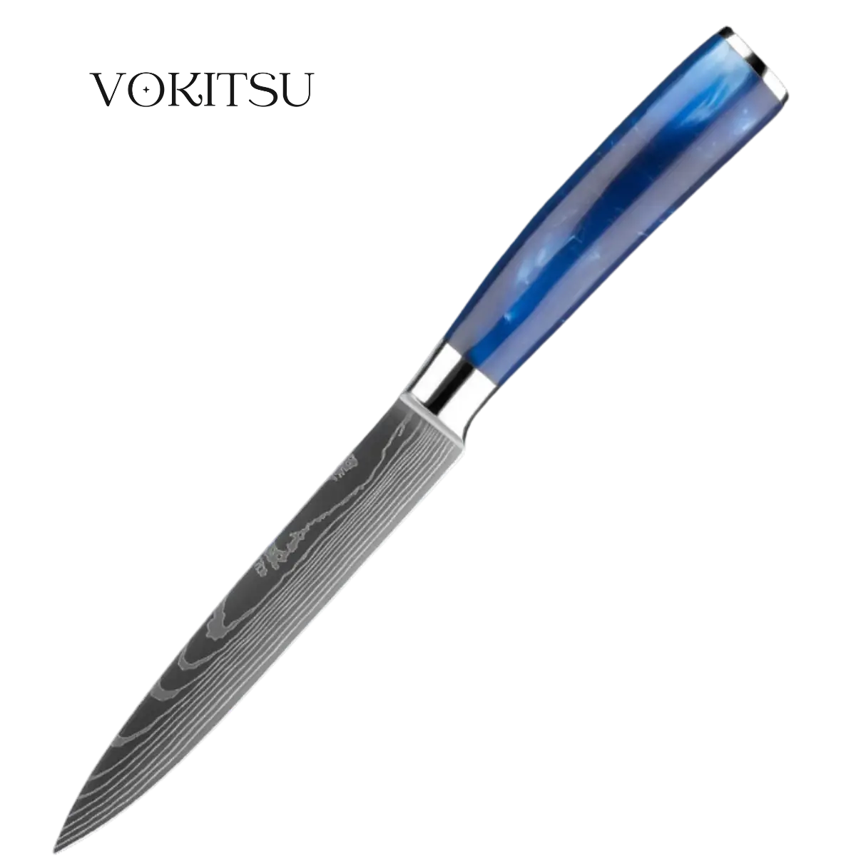 Couteau à trancher - Bleu Océan Vokitsu